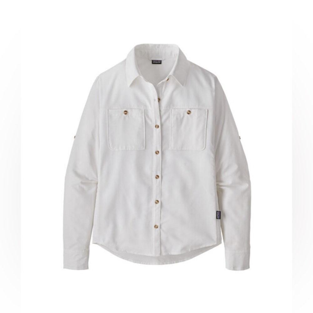 PATAGONIA WOMEN'S LONG-SLEEVED SELF-GUIDED HIKE SHIRT - Picture 2 of 3